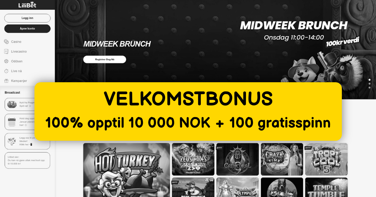 Lilibet Casino banner